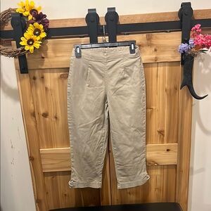 Croft & Barrow Women's Tan Capris